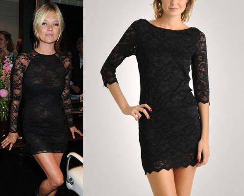 Black Long Dress on Attire Are Lace Sleeves  One Shoulder And Long Sleeve Mini Dresses